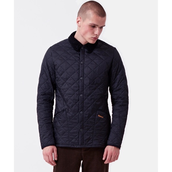 Barbour Other - BARBOUR Men’s Heritage Liddesdale Quilted Jacket Navy Blue Size S